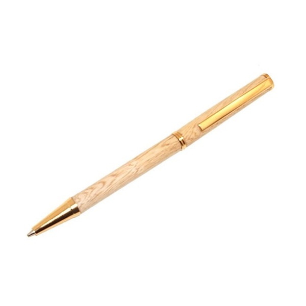 Slim 7mm Drehkugelschreiber versch. Oberflächen – Bild 2