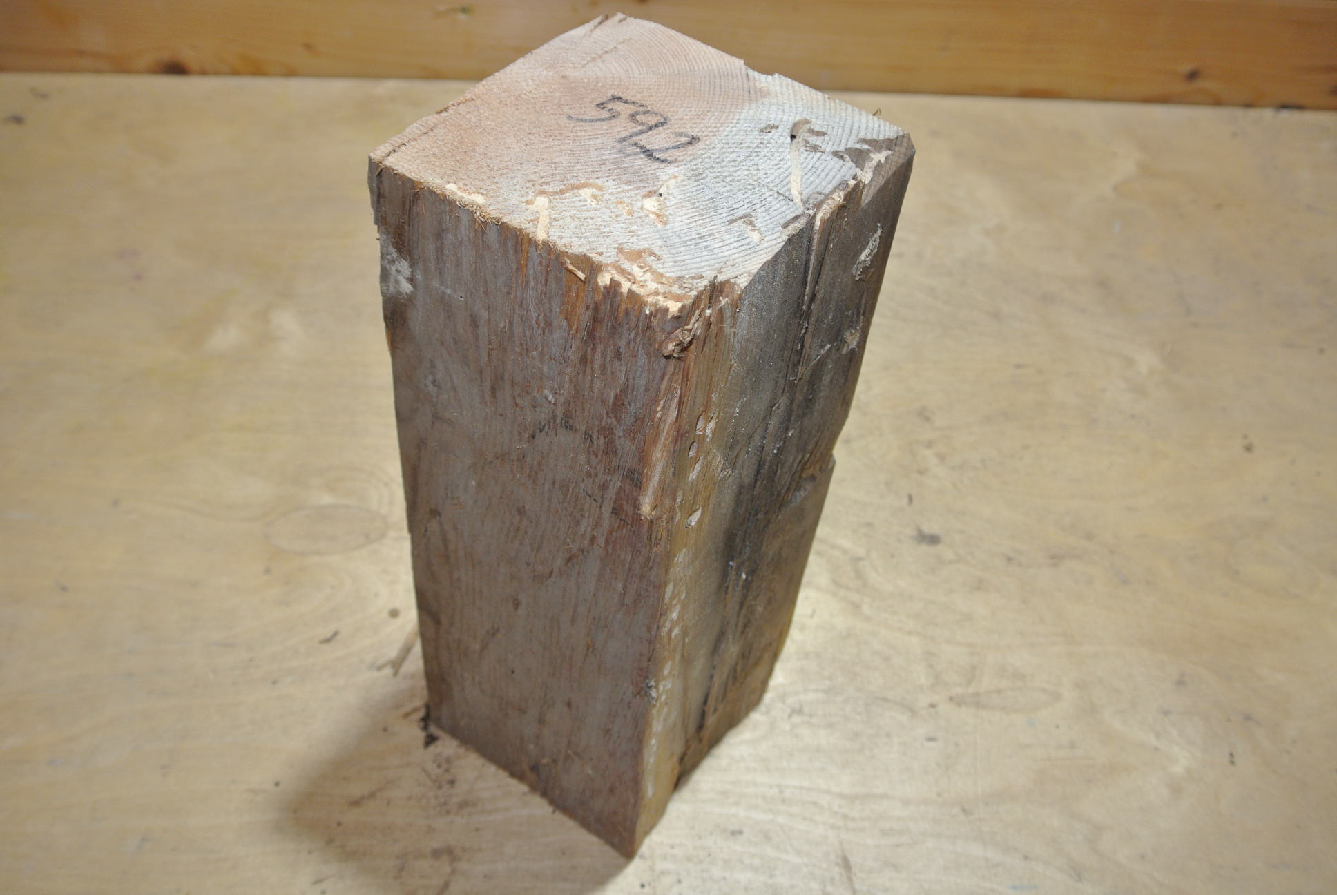Altholz Kantel 300mm lang 110x110mm lt. Abb.
