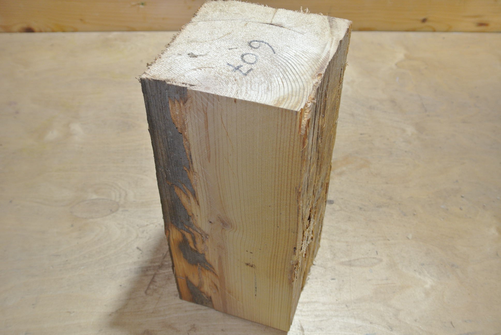 Altholz Kantel 300mm lang 120x120mm lt. Abb.