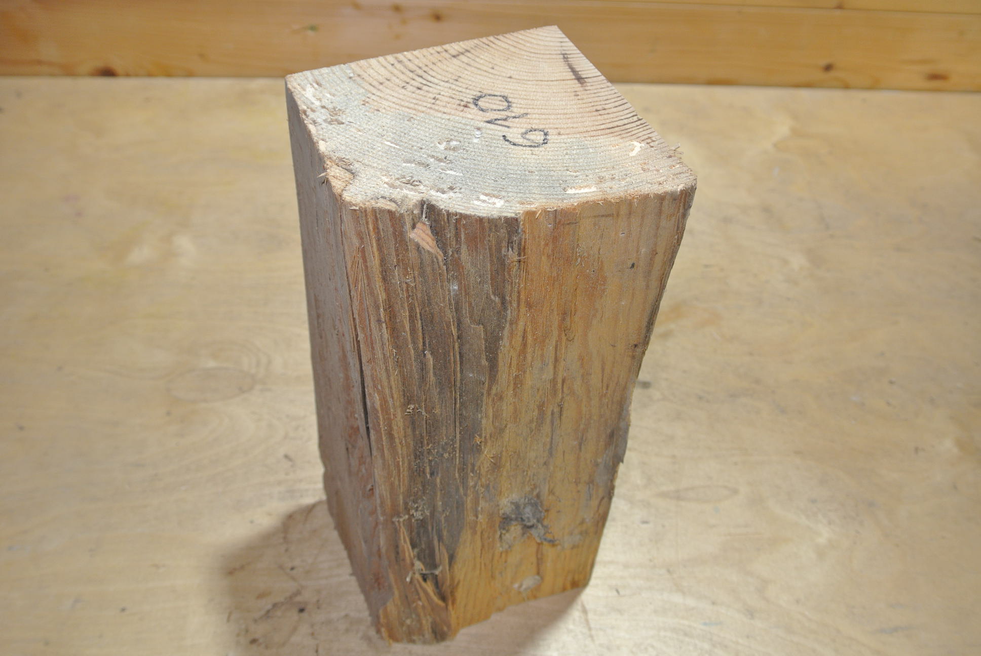 Altholz Kantel 300mm lang 120x120mm lt. Abb.