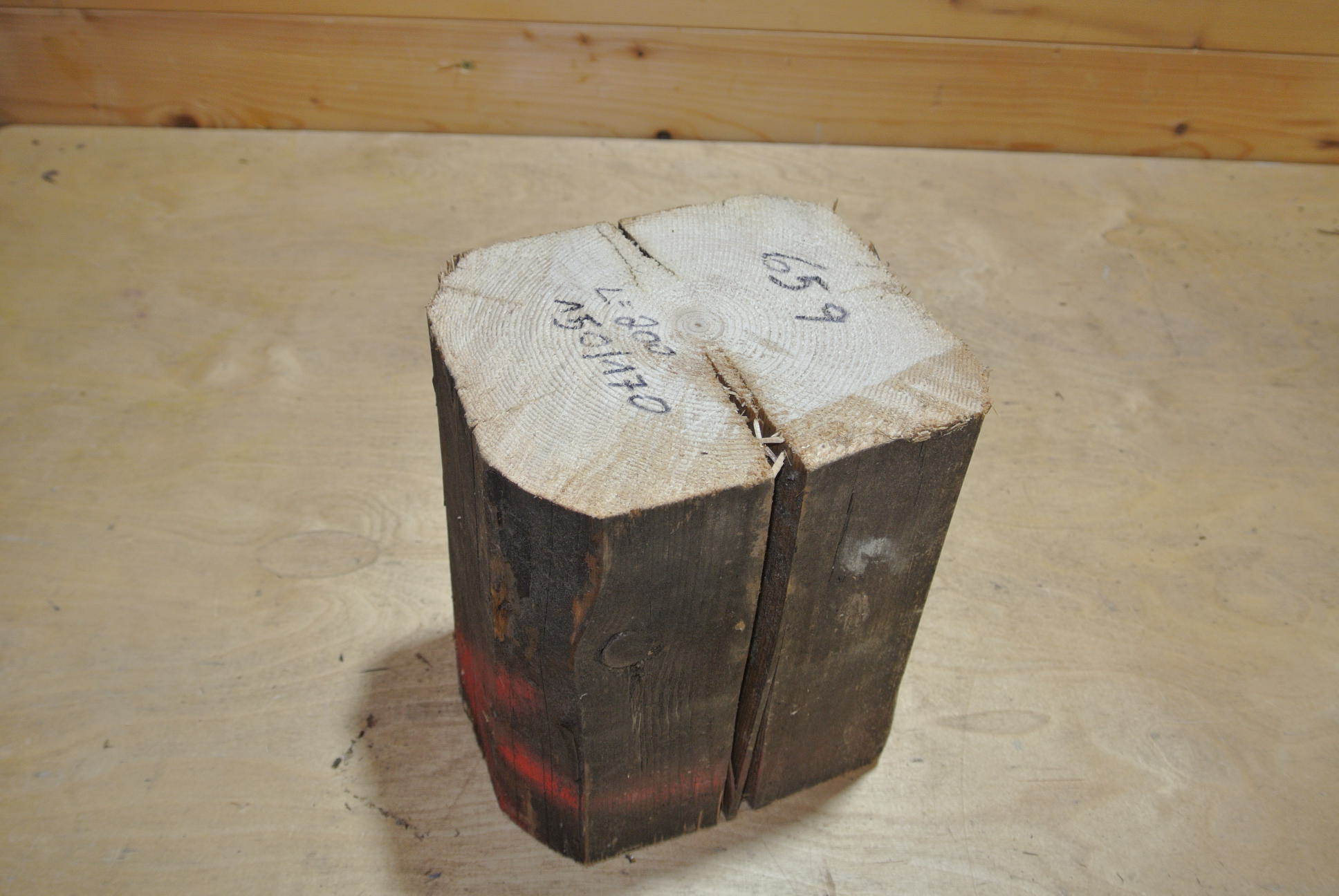 Altholz Kantel 200mm lang 150x170mm lt. Abb.