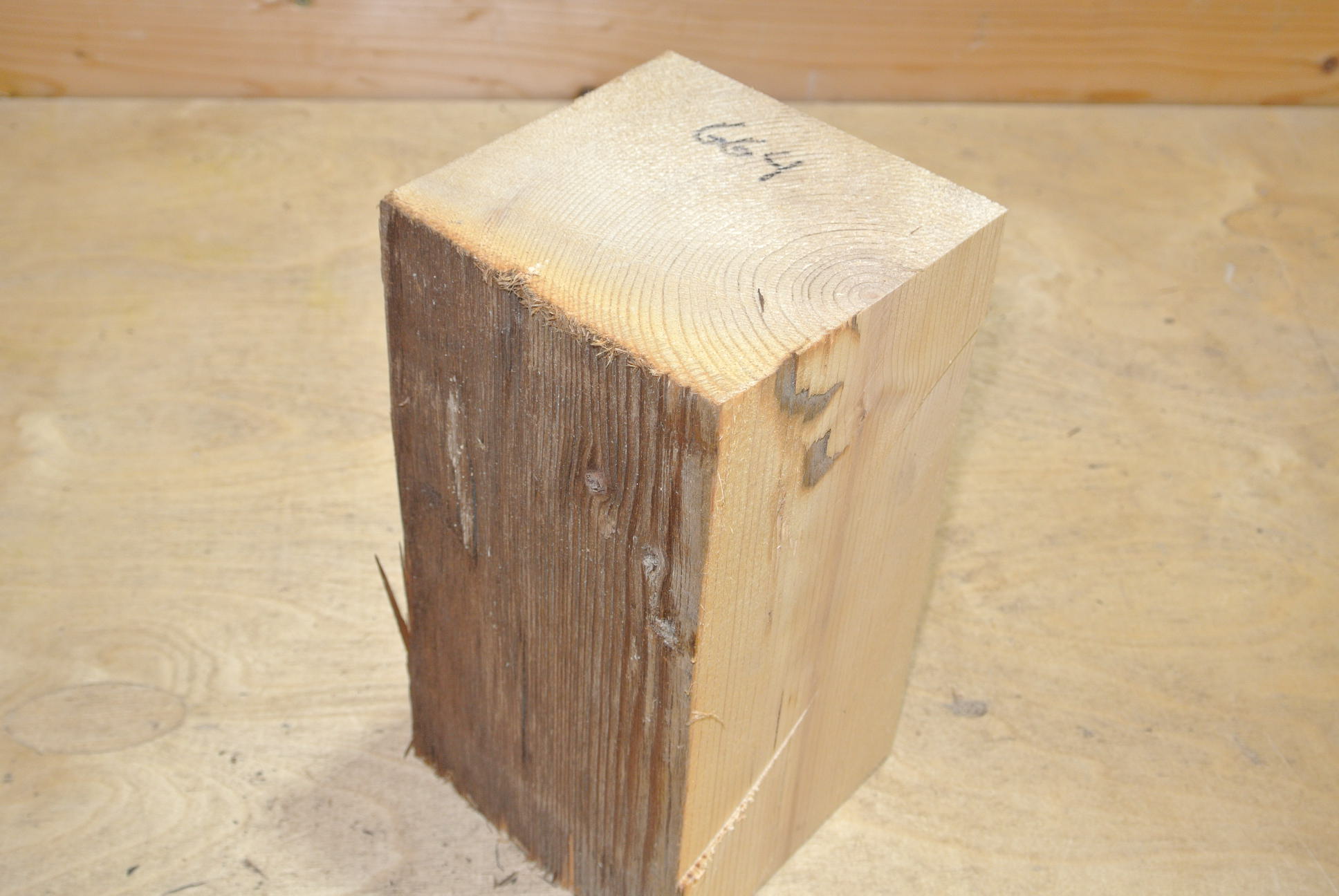 Altholz Kantel 200mm lang 120x120mm lt. Abb.