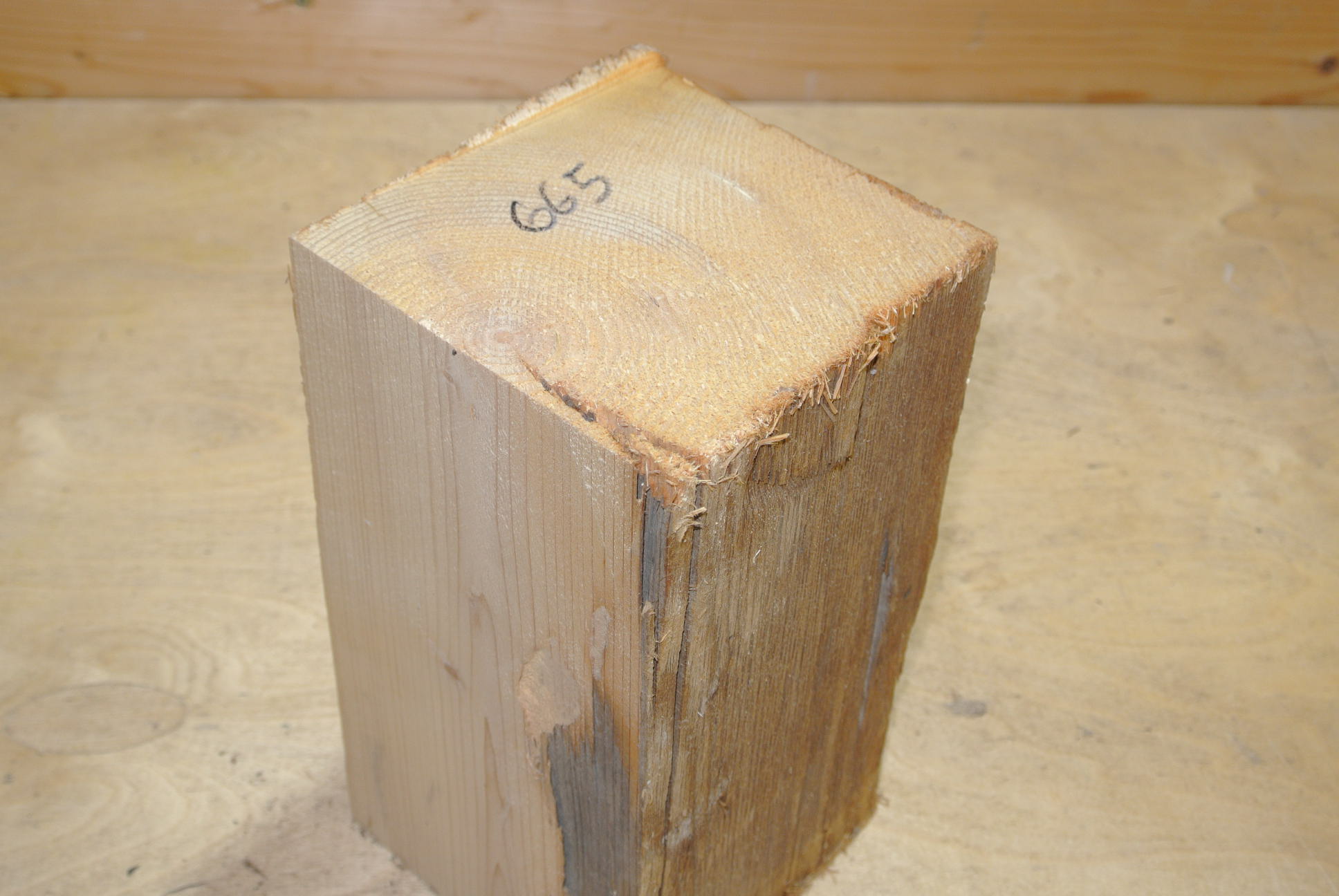 Altholz Kantel 200mm lang 120x120mm lt. Abb.